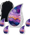 Abstract Adult Urn Large Memorial, Funeral Urn For Ashes