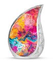 Abstract Urn For Ashes Adult Male Large Memorial, Funeral Urn For Ashes