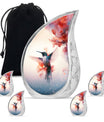 Humming Bird Keepsake For Ashes Funeral, Ashes Cremation Urn