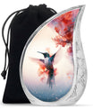 Humming Bird Keepsake For Ashes Funeral, Ashes Cremation Urn