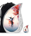 Humming Bird Keepsake For Ashes Funeral, Ashes Cremation Urn