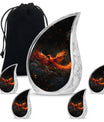 Phoenix Urn For Human Ashes Dad Funeral, Ashes Memorial Urn