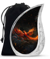 Phoenix Urn For Human Ashes Dad Funeral, Ashes Memorial Urn