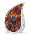 Zebra Small Ashes Keepsake Funeral, Ashes Memorial Urn