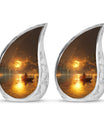 Lunar Urn For Human Ashes Keepsake Funeral, Ashes Urn