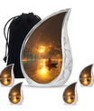 Lunar Urn For Human Ashes Keepsake Funeral, Ashes Urn