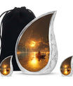 Lunar Urn For Human Ashes Keepsake Funeral, Ashes Urn