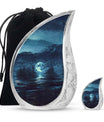 Lunar Small Urn Funeral, Ashes Cremation Urn