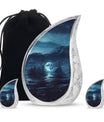 Lunar Small Urn Funeral, Ashes Cremation Urn