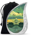 Military Urn For Ashes Adult Male Funeral, Ashes Cremation Urn
