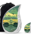 Military Urn For Ashes Adult Male Funeral, Ashes Cremation Urn