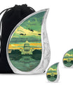 Military Urn For Ashes Adult Male Funeral, Ashes Cremation Urn
