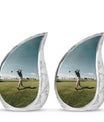 Golf Keepsake For Human Ashes Funeral, Ashes Cremation Urn