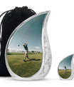 Golf Keepsake For Human Ashes Funeral, Ashes Cremation Urn