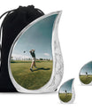 Golf Keepsake For Human Ashes Funeral, Ashes Cremation Urn