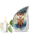 Stained Glass Cremation Urns Funeral, Ashes Memorial Urn