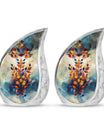 Stained Glass Cremation Urns Funeral, Ashes Memorial Urn