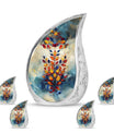 Stained Glass Cremation Urns Funeral, Ashes Memorial Urn