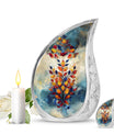 Stained Glass Cremation Urns Funeral, Ashes Memorial Urn