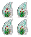 Stained Glass Cool Urns For Ashes Funeral, Ashes Urn For Ashes
