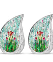 Stained Glass Cool Urns For Ashes Funeral, Ashes Urn For Ashes