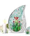 Stained Glass Cool Urns For Ashes Funeral, Ashes Urn For Ashes