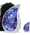 Cosmic Dragonfly Small Ashes Urn Funeral, Ashes Memorial Urn