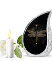 Cosmic Dragonfly Earn For Ashes Large Funeral, Ashes Urn For Ashes