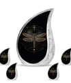 Cosmic Dragonfly Earn For Ashes Large Funeral, Ashes Urn For Ashes