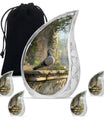 Dove Medium Urn For Ashes Funeral, Ashes Cremation Urn For Ashes