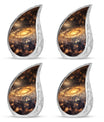 Galaxy Keepsake For Human Ashes Funeral, Ashes Urn For Ashes