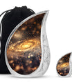 Galaxy Keepsake For Human Ashes Funeral, Ashes Urn For Ashes