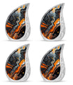 Abstract Theme 3 Inch Keepsake Pack of 4