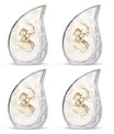 Dragons Theme 3 Inch Keepsake Pack of 4