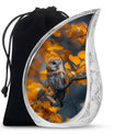 Owl Theme Large Urn 10 Inch