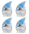 Turtle Theme 3 Inch Keepsake Pack of 4