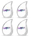 Turtle Theme 3 Inch Keepsake Pack of 4