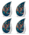 Tiger Theme 3 Inch Keepsake Pack of 4