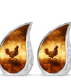 Chicken Theme 3 Inch Keepsake Pack of 2