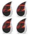 Cowboy Theme 3 Inch Keepsake Pack of 4
