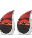 Cowboy Theme 3 Inch Keepsake Pack of 2