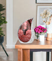 Elephant Theme Large Urn With 1 Keepsake Urn