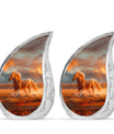 Horse Theme 3 Inch Keepsake Pack of 2