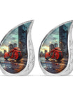 Motorcycle Theme 3 Inch Keepsake Pack of 2