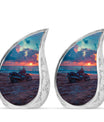 Motorcycle Theme 3 Inch Keepsake Pack of 2