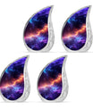 Nebula Galaxy Theme 3 Inch Keepsake Pack of 4