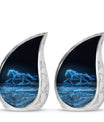 Runing Horse Theme 3 Inch Keepsake Pack of 2