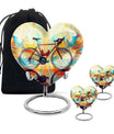 Abstract Cycling Dreams - Bike Urns Funeral Large  Urns