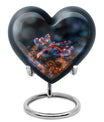 Digital Firefly Elegance - Dragonfly Urn Memorial, Funeral Cremation Urn