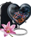 Digital Firefly Elegance - Dragonfly Urn Memorial, Funeral Cremation Urn